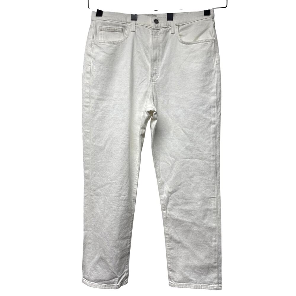 NWT Joes Womens Siz 32 The Margot Slim Ankle White Denim Jeans Coastal Nautical